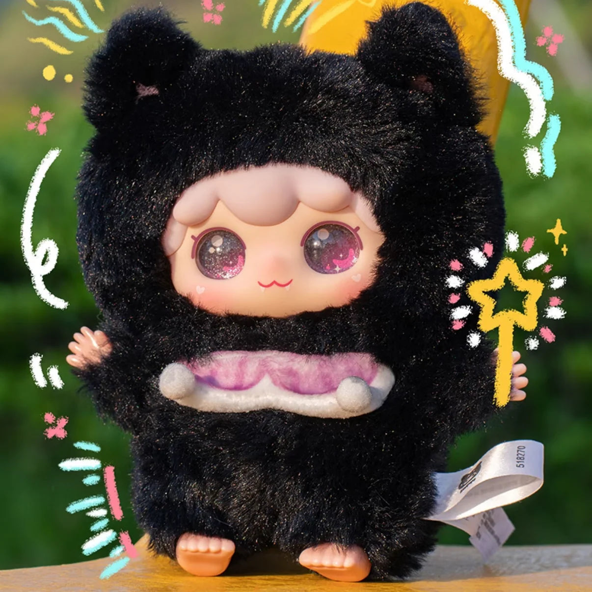 baby three kimipapa Animal series plush blind box
