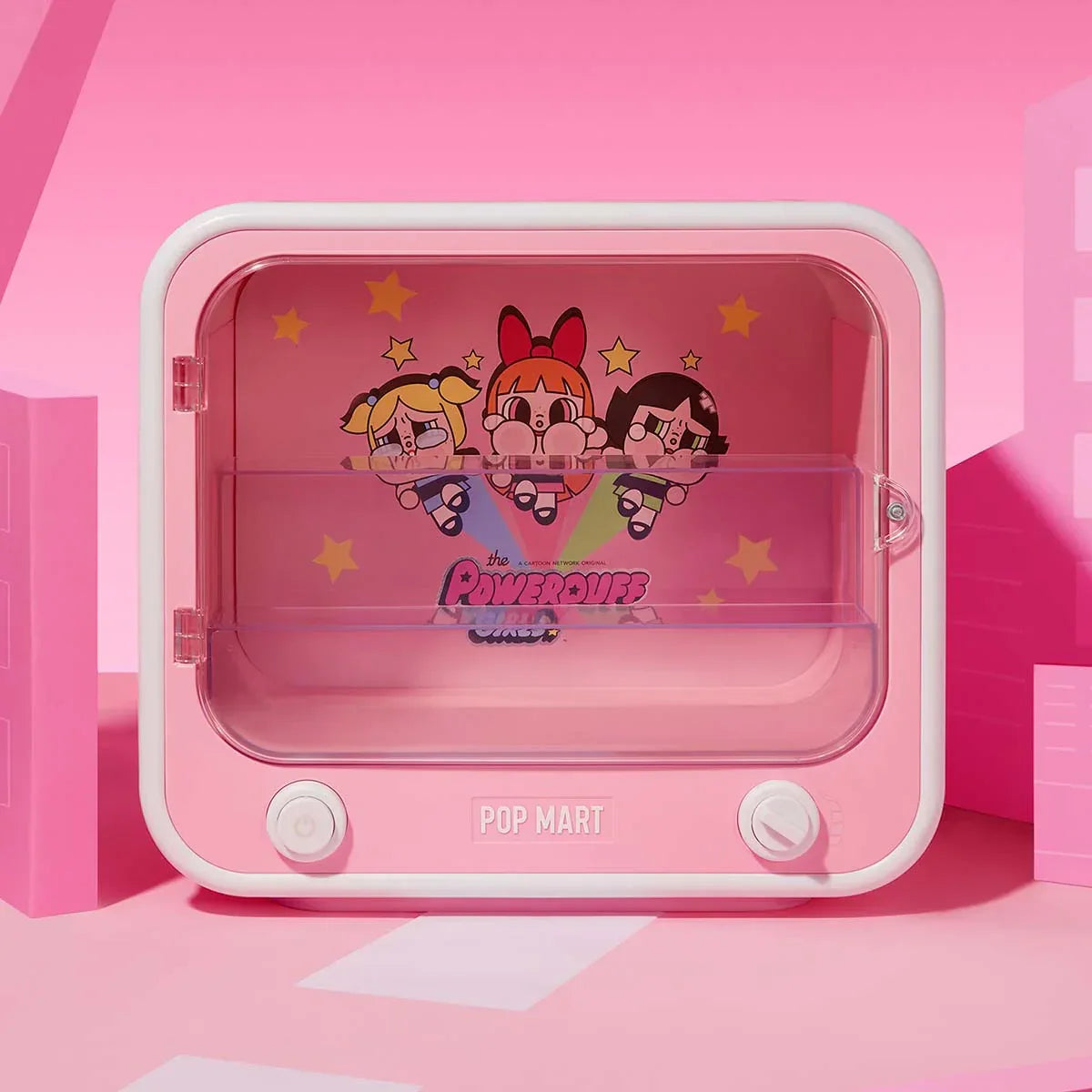 CRYBABY × Powerpuff Girls Series-TV Set Luminous Display Container - PopNya