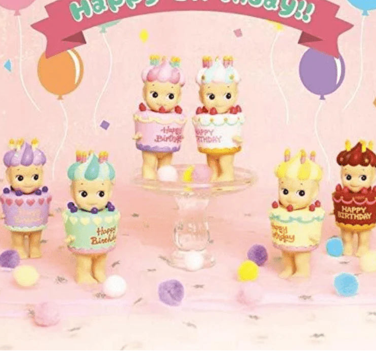 Sonny Angel Birthday Gift Series Figures, Blind Box