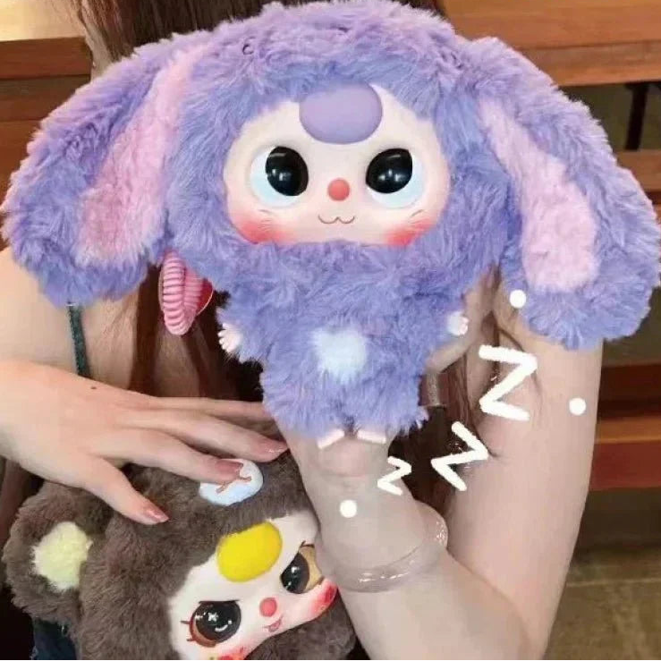 Baby Three - Big Head Baby Zipper Bag Plush Dolls. Blind Box