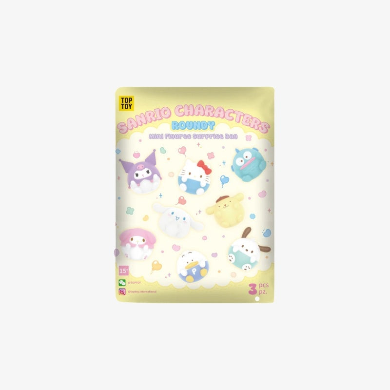 TOP TOY Sanrio Characters Roundy Mini Figures Suprise Blind Bags