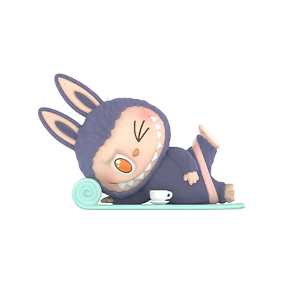 THE MONSTERS Labubu Lazy Yoga Series Figures