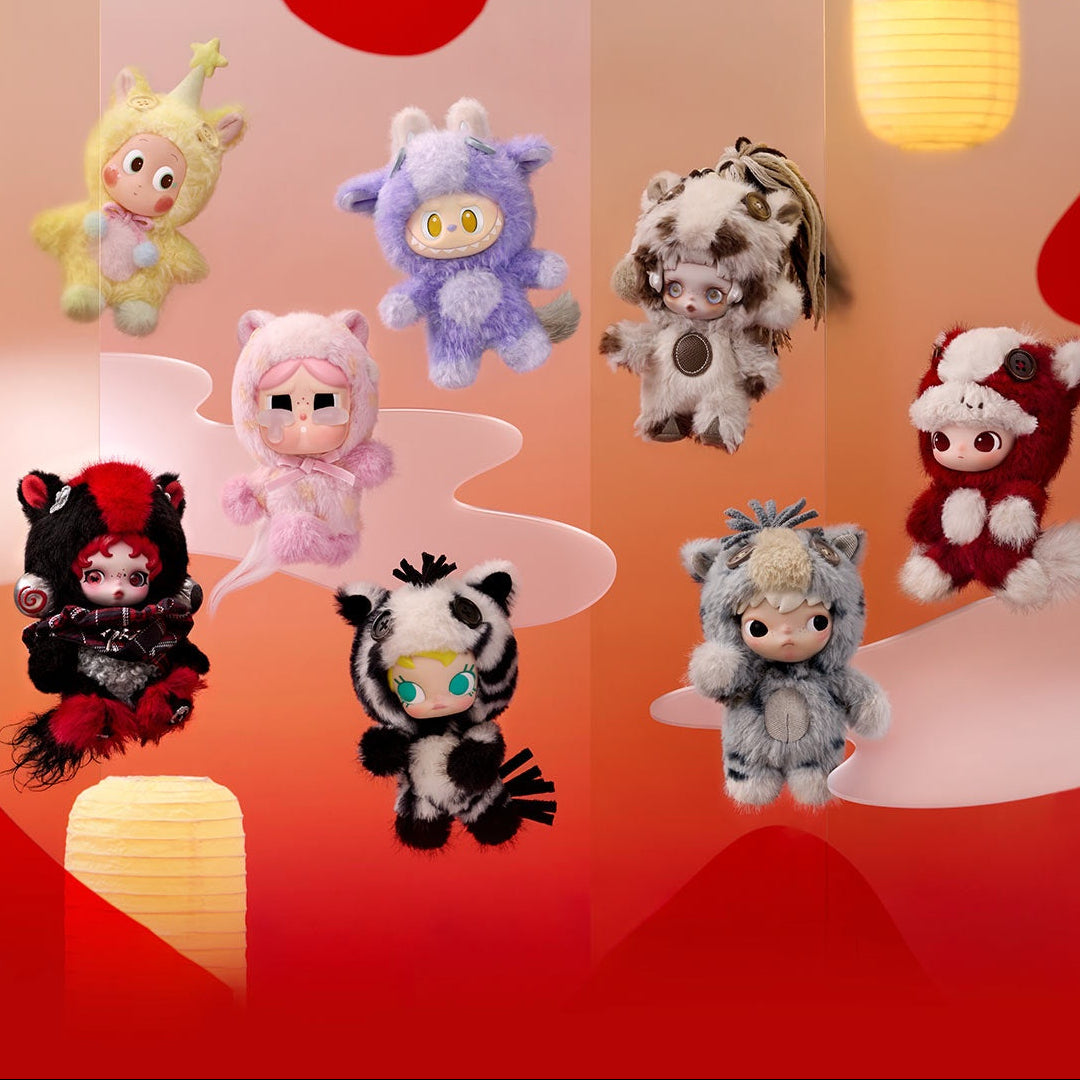 HOT POP MART Have A Good Run Series Vinyl Plush Blind Box