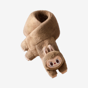Warm Fluffy Holiday Series-LABUBU Plush scarf