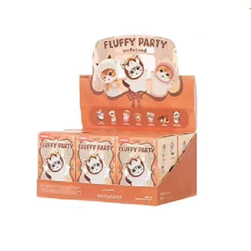 Mofusand Fluffy Party Series Figures. Blind Box - PopNya