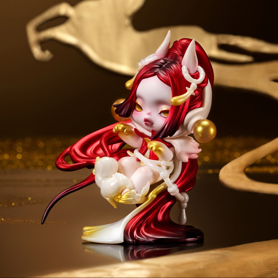 SKULLPANDA Celestial Horse Figure