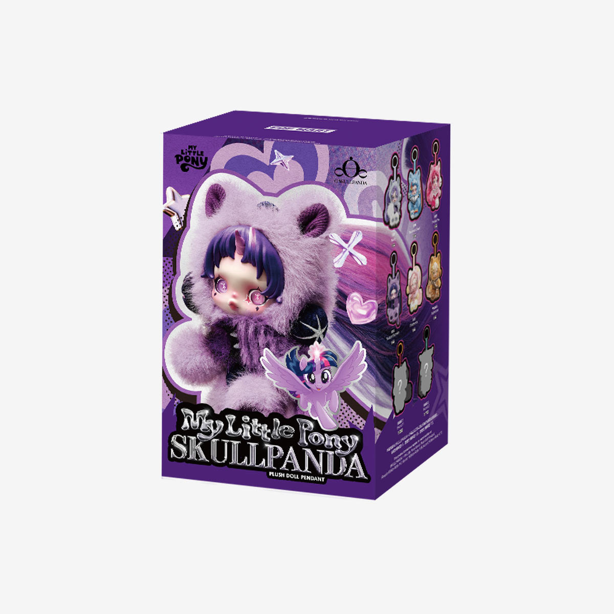 【Hot】SKULLPANDA × My Little Pony Series Plush Blind Box