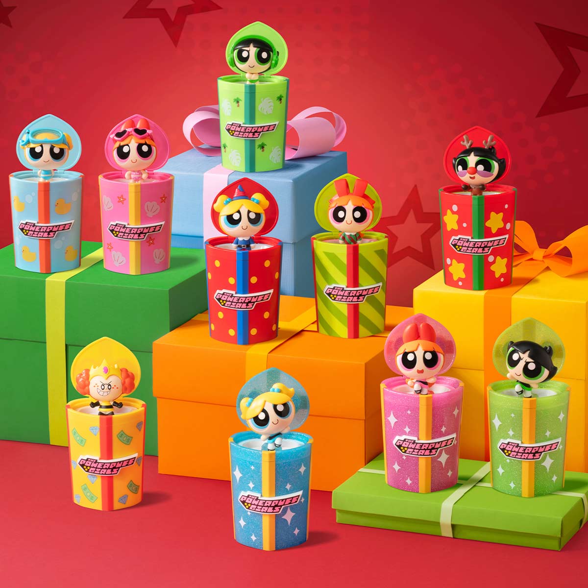 The Powerpuff Girls Party Surprise Series Figures, Blind Box