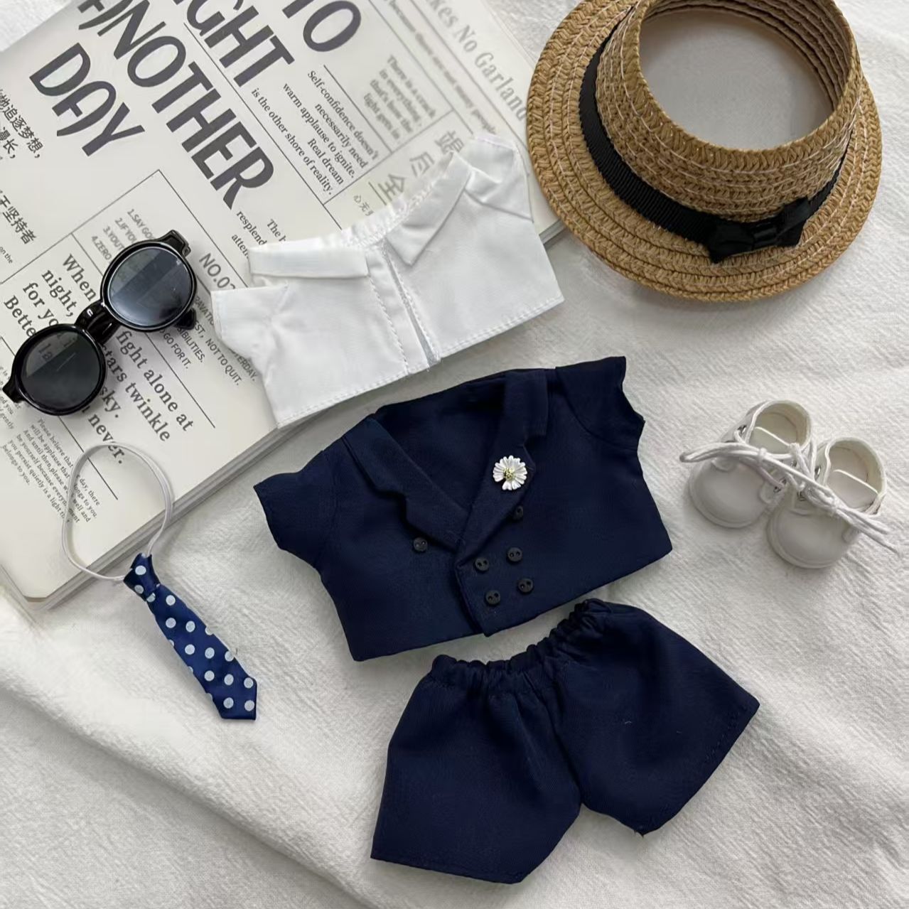 G-Dragon's same style labubu doll clothes（No doll）labubu clothes