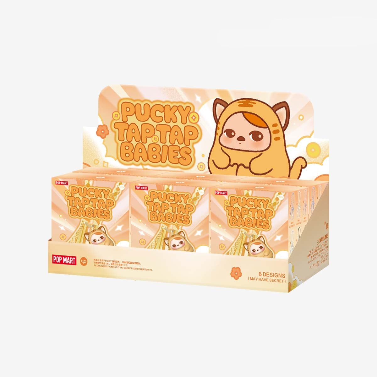 POP MART PUCKY Tap Tap Babies Series Pendant Blind Box