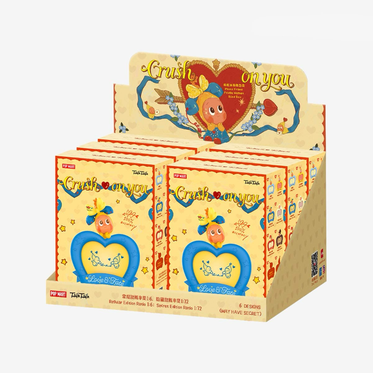 POP MART Twinkle Twinkle Crush On You Series Photo Frame Fridge Magnet Blind Box (PRE-ORDER)