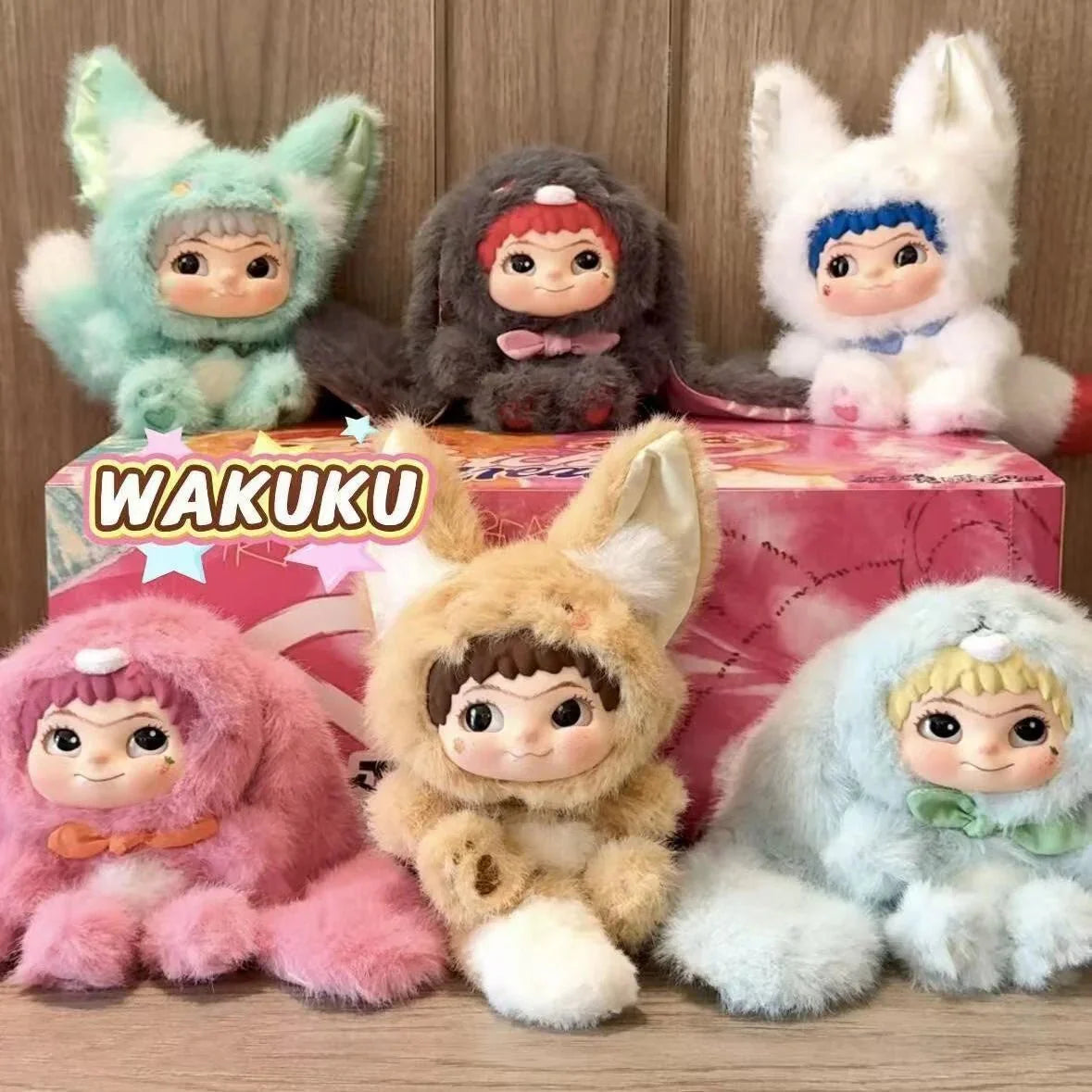 WAKUKU V2 Trick Or Treat Series Plush Dolls. Blind Box