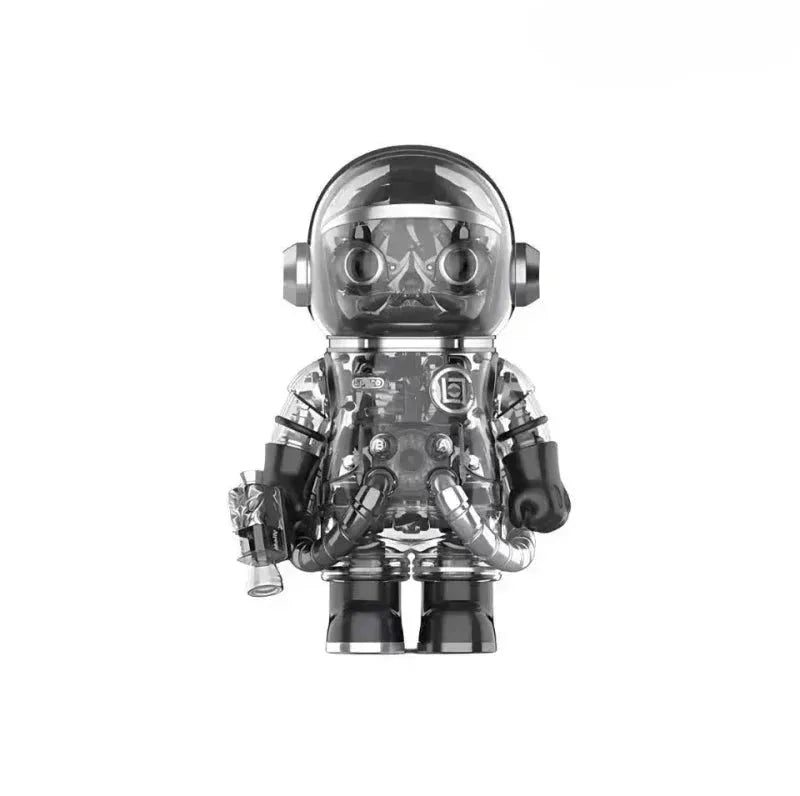 MEGA SPACE MOLLY 400% CLOT-Black Alienegra & ''IN SPACE'' 3D Painting - PopNya