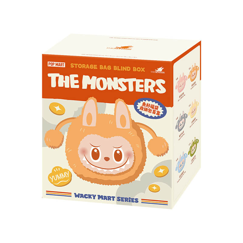 THE MONSTERS LABUBU Wacky Mart Series Storage Bag Blind Box