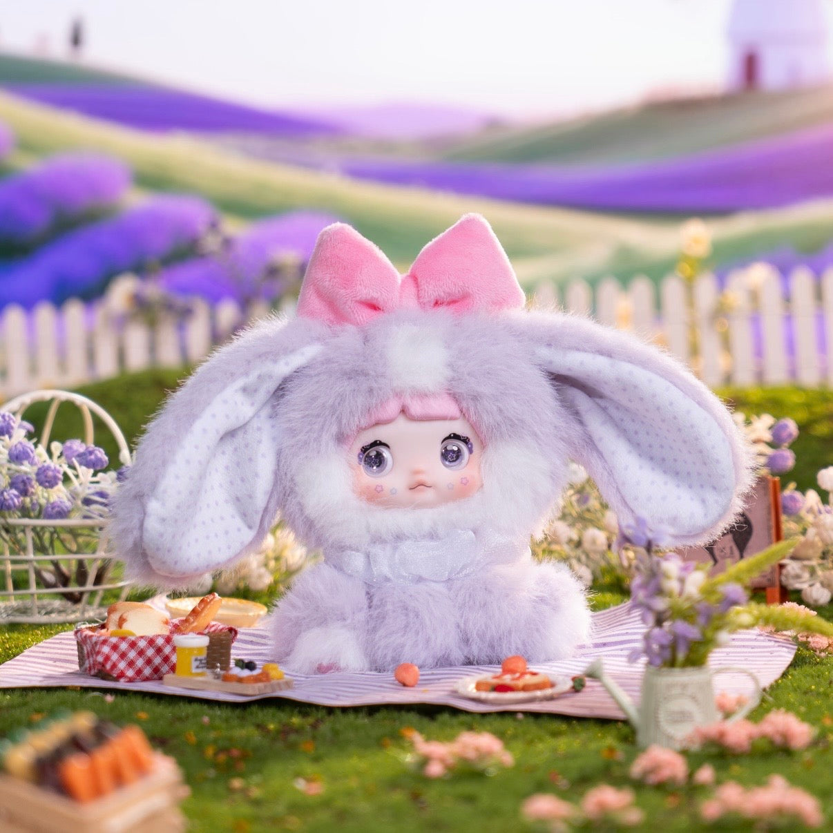 Hi toy Nommi Sitting Zoo Vinyl plush pendant blind box