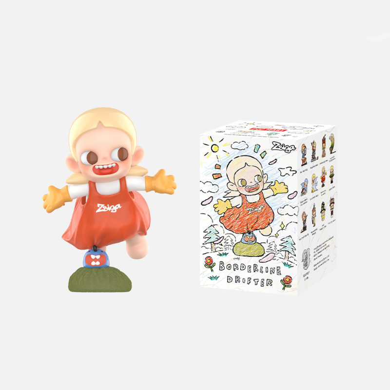 POP MART Zsiga Borderline Drifter Series Figures. Blind Box