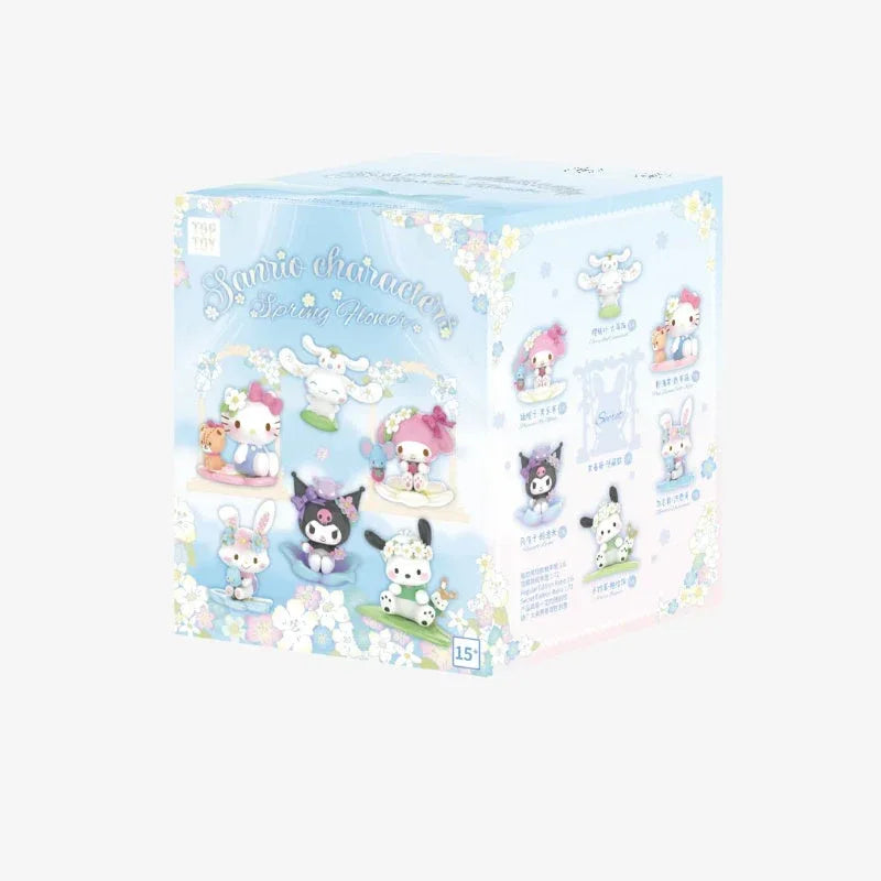 TOP TOY Sanrio Characters Spring Flower Series Figures Blind Box