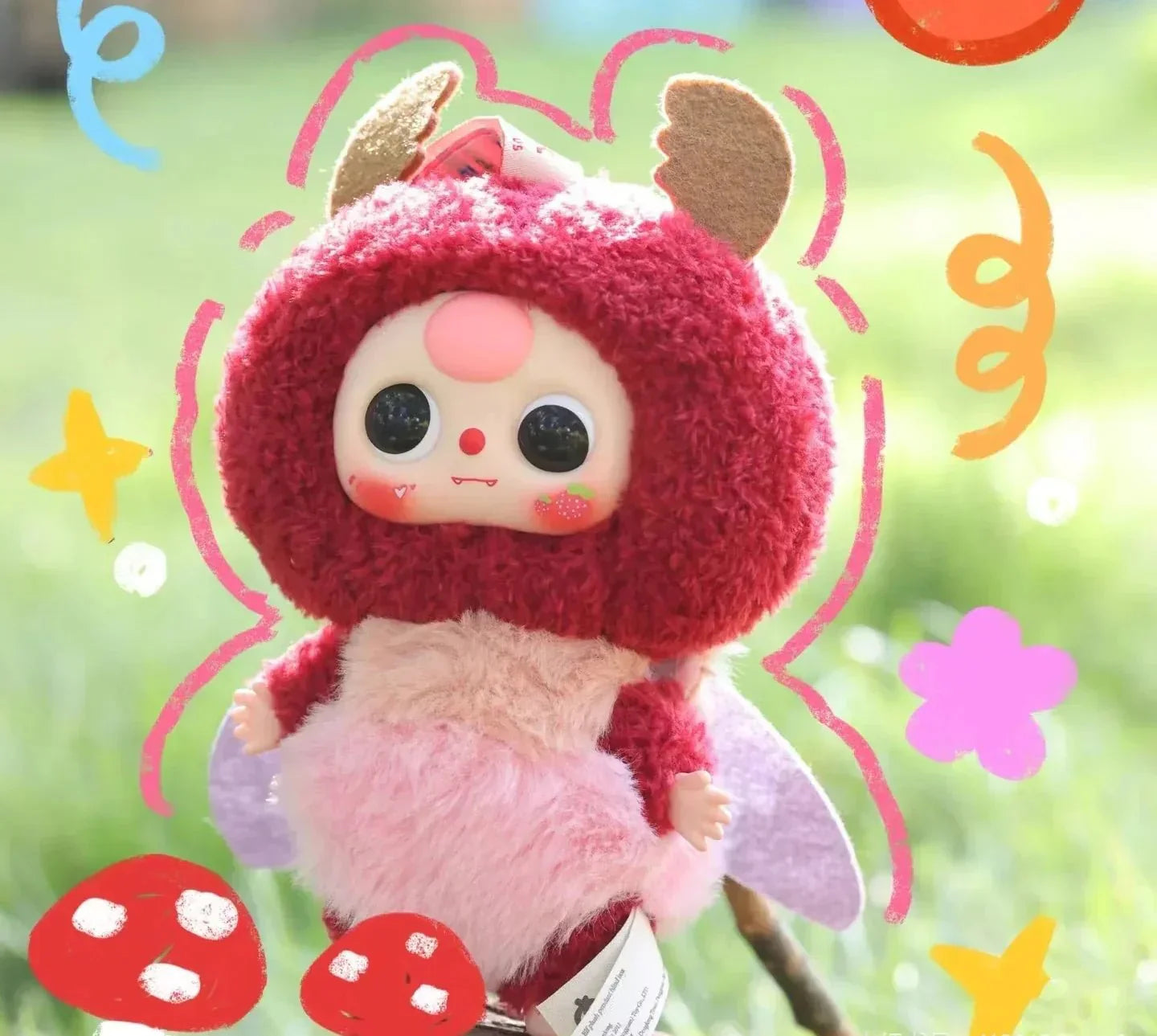 Baby Three Elf Series Plush Dolls. Blind Box