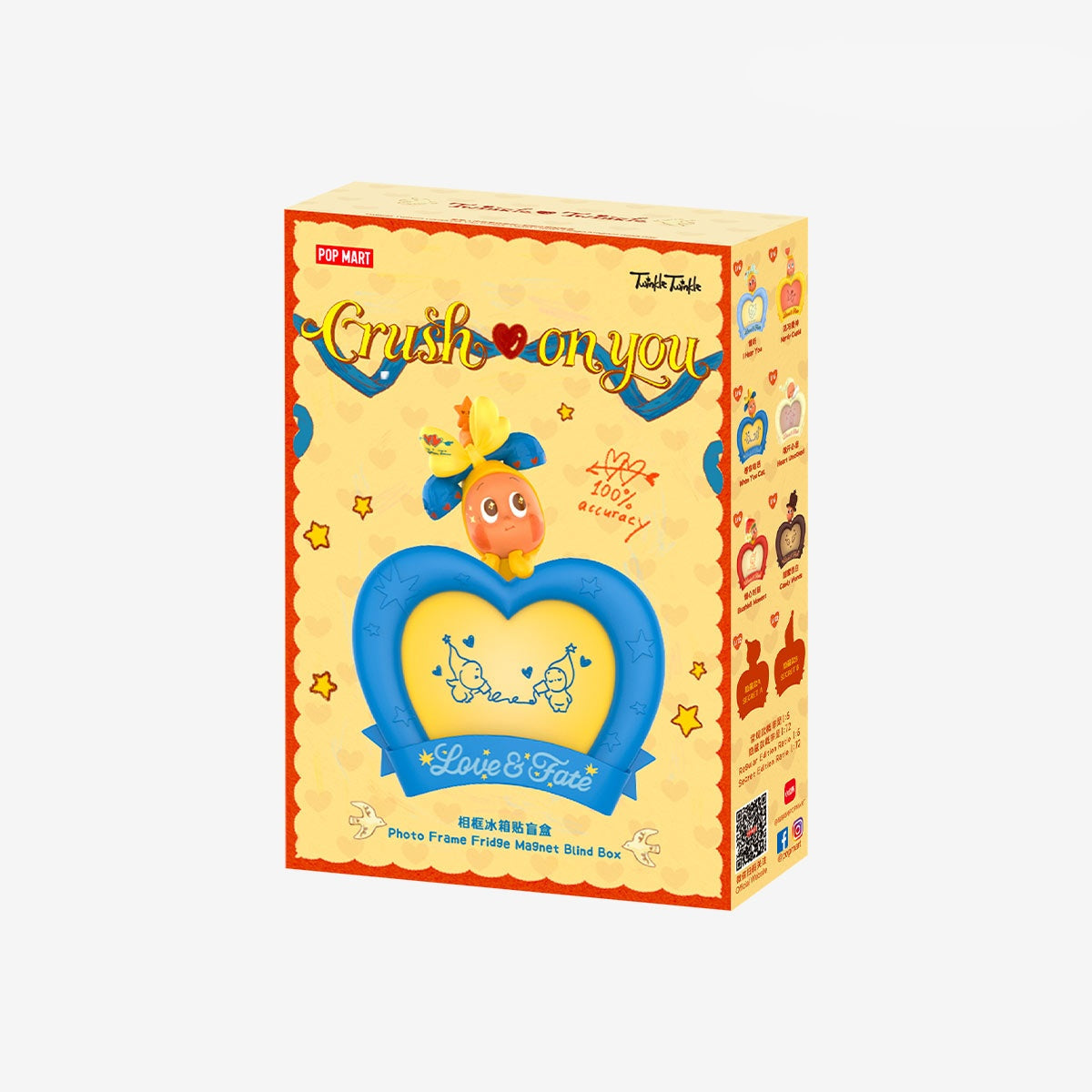 POP MART Twinkle Twinkle Crush On You Series Photo Frame Fridge Magnet Blind Box (PRE-ORDER)