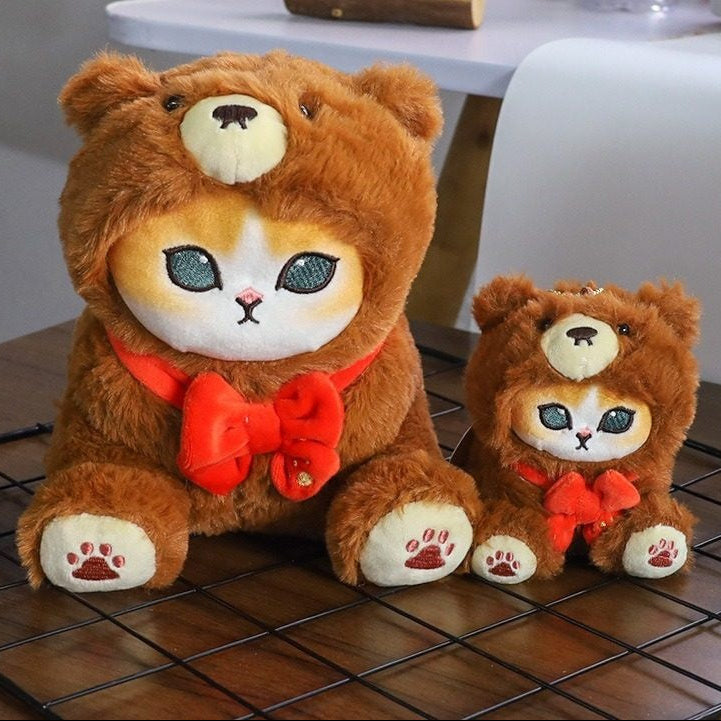 Mofusand Teddy Bear Nyan Series Plush Pendant