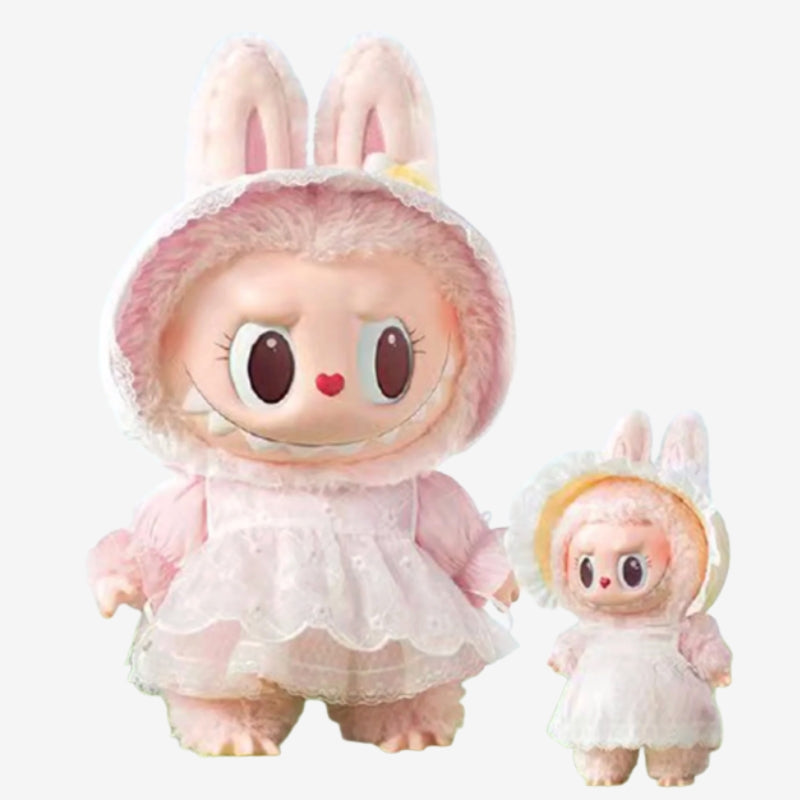 The Monsters Mokoko Fall Into Spring Series Pendant & Vinyl Plush Doll, Mokoko V2