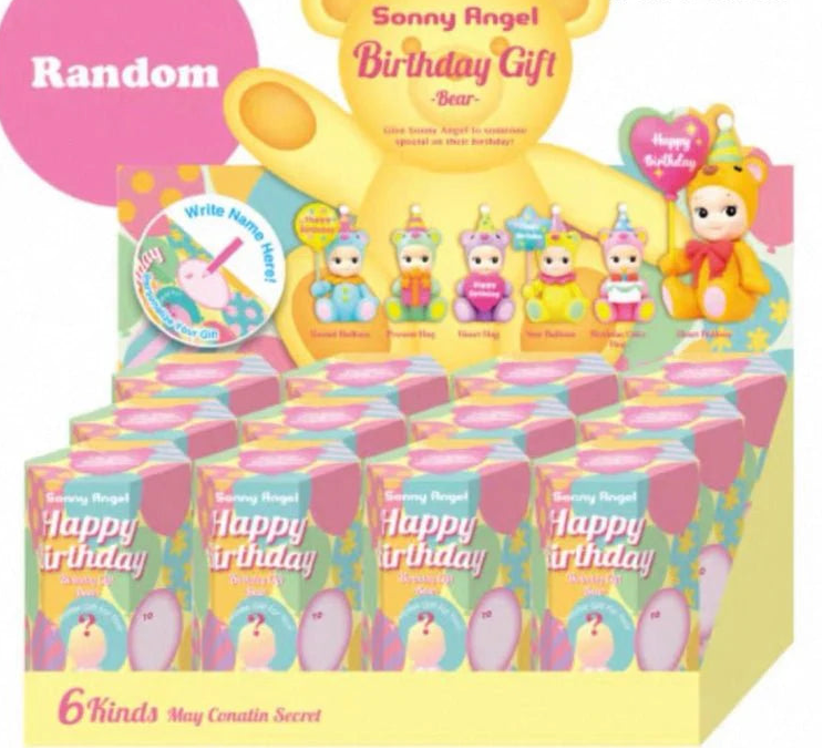 Sonny Angel Birthday Gift Bear Series