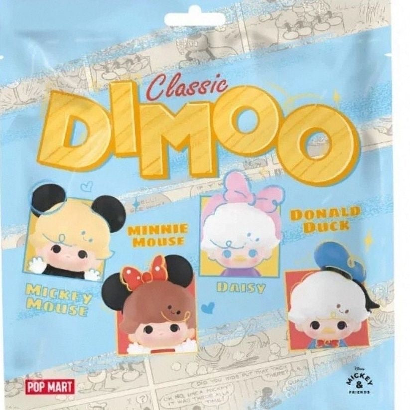POP BEAN DIMOO WORLD × DSN Classic Series（3Pcs Per Pack）