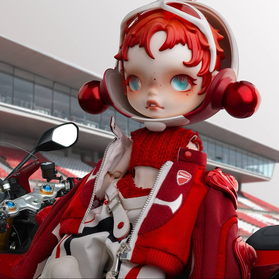 SKULLPANDA × DUCATI 1/6 Action Figure Pop Mart