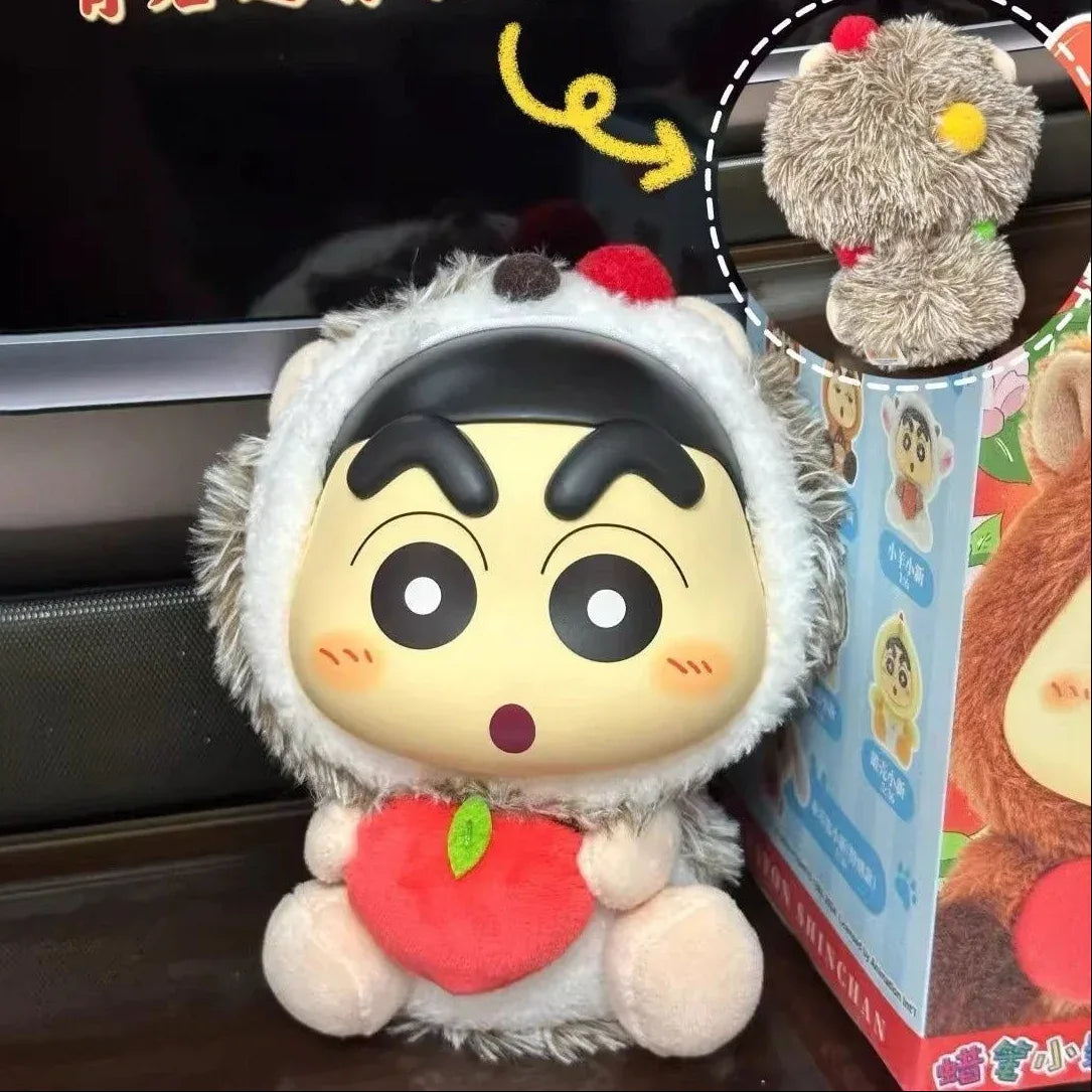 Crayon Shin-chan Vol.2 Q Animal Series Plush Blind Box - PopNya