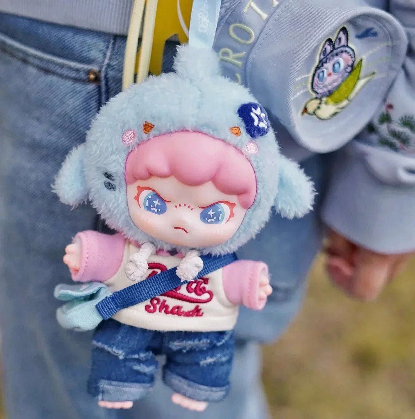 Dora Sharky Lala Girl Vinyl Plush Doll & Pendant