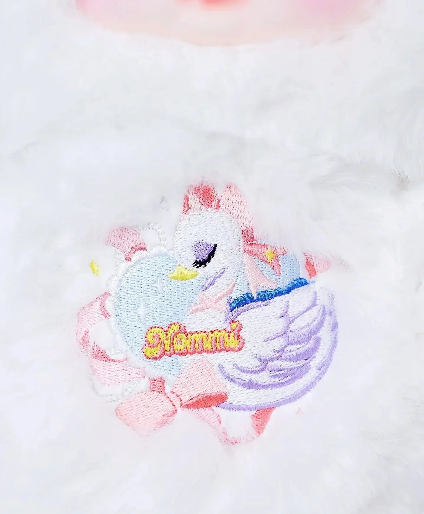 NOMMI Swan Lake Plush Hanging Card. Limited Edition