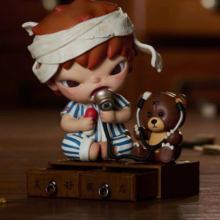 POP MART Hirono Well Pharmacy Series Figure Hanging Card