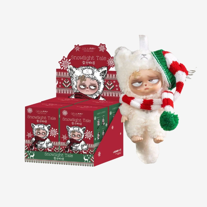 Sleepless Grumpipi Christmas Series Plush Dolls, Blind Box