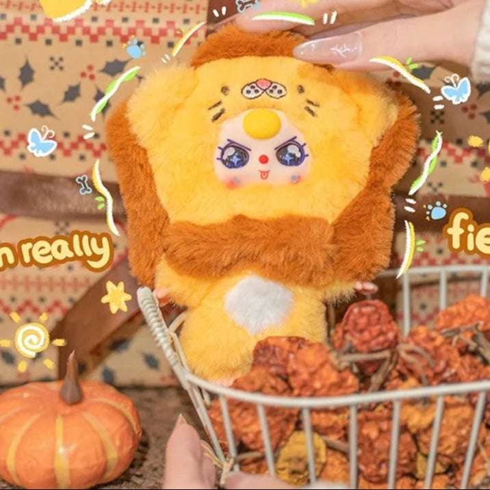 Baby Three Mini Animal World Series Plush Blind Box