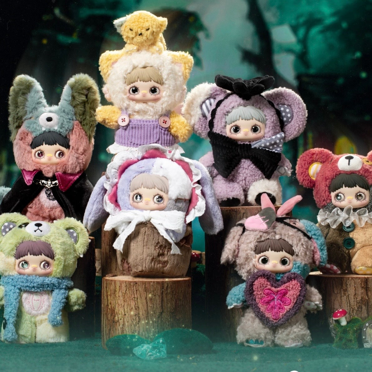 Maymei Symbiote Neverland Series Plush Dolls. Blind Box