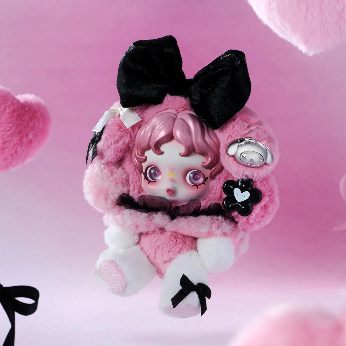SKULLPANDA × KUROMI MY MELODY Plush - PopNya