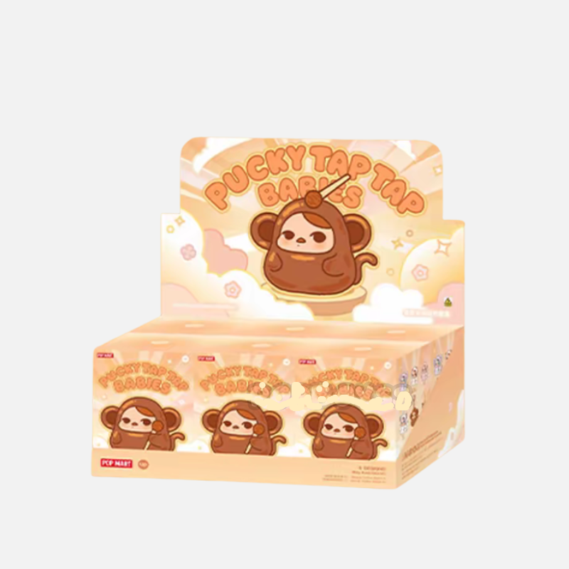 POPMART PUCKY Tap Tap BaBies Vinyl plush pendant blind box