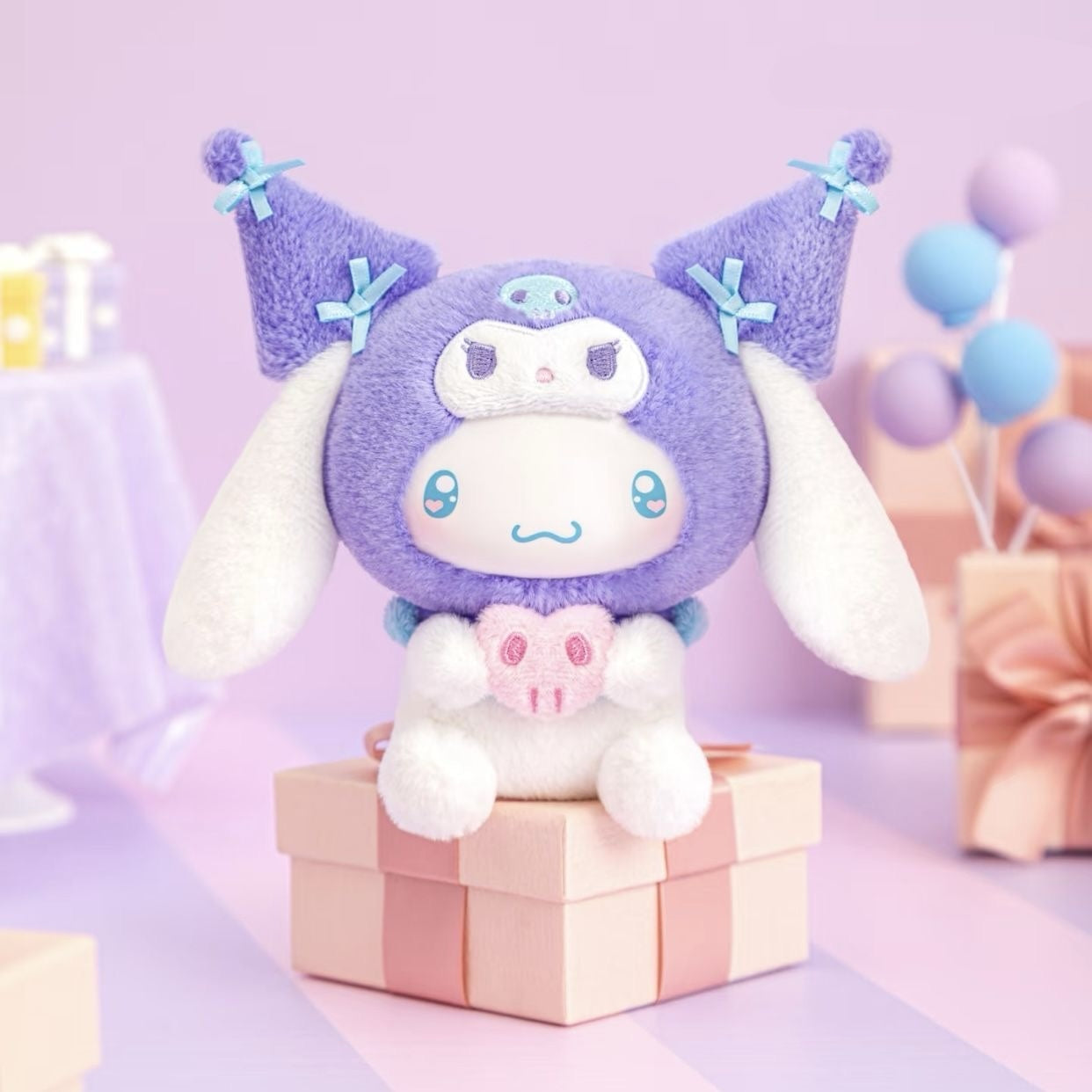 SRO Kuromi Party Series Plush Pendant Dolls, Blind Box