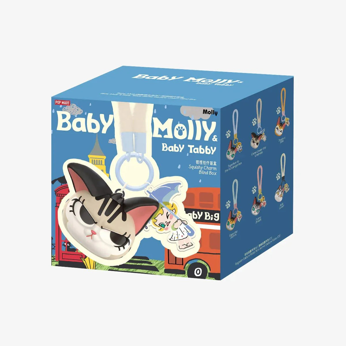 Baby Molly & Baby Tabby Series-Pinch Pendant Blind Box
