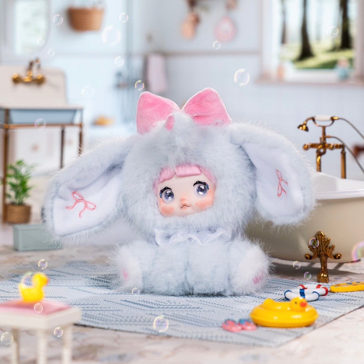 Hi toy Nommi Sitting Zoo Vinyl plush pendant blind box