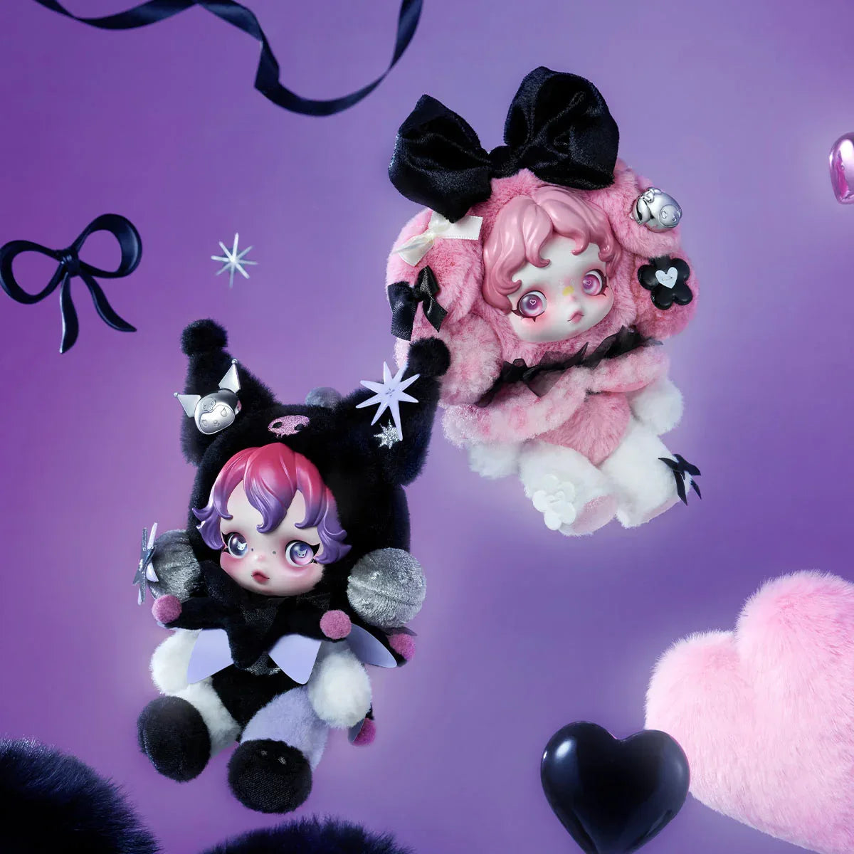 SKULLPANDA × KUROMI MY MELODY Plush - PopNya