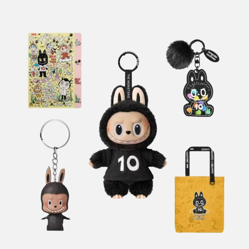 【NEW】The monster labubu 10th ANNIVERSARY PLUSH, EXCLUSIVE EDITION