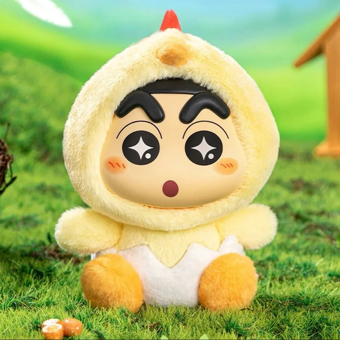 Crayon Shin-chan Vol.2 Q Animal Series Plush Blind Box - PopNya