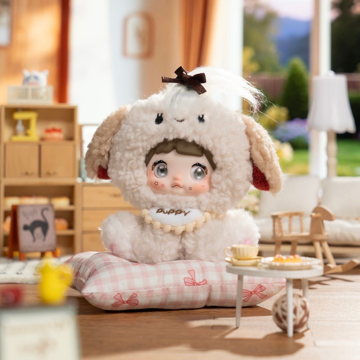 Hi toy Nommi Sitting Zoo Vinyl plush pendant blind box