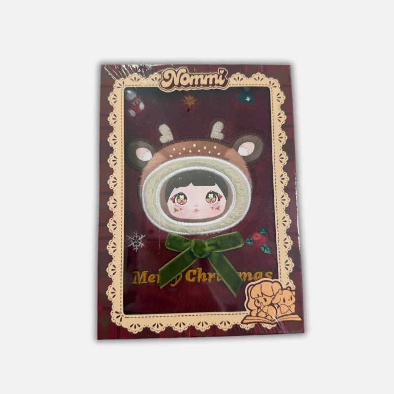 Nommi Merry Chrismas Plush notebook