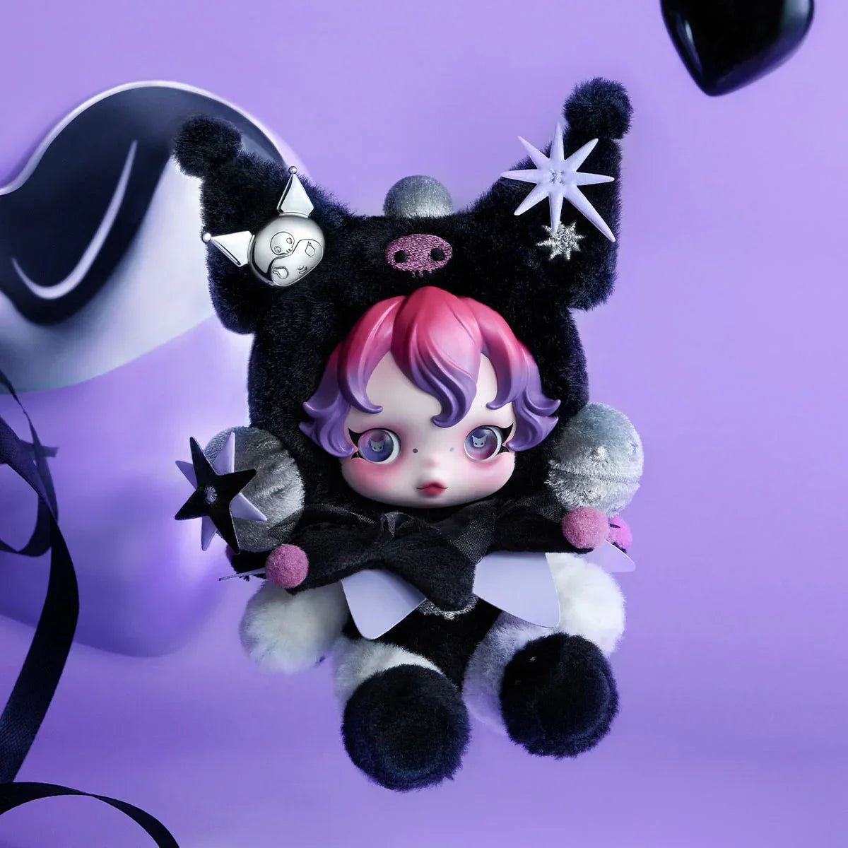 SKULLPANDA × KUROMI MY MELODY Plush - PopNya