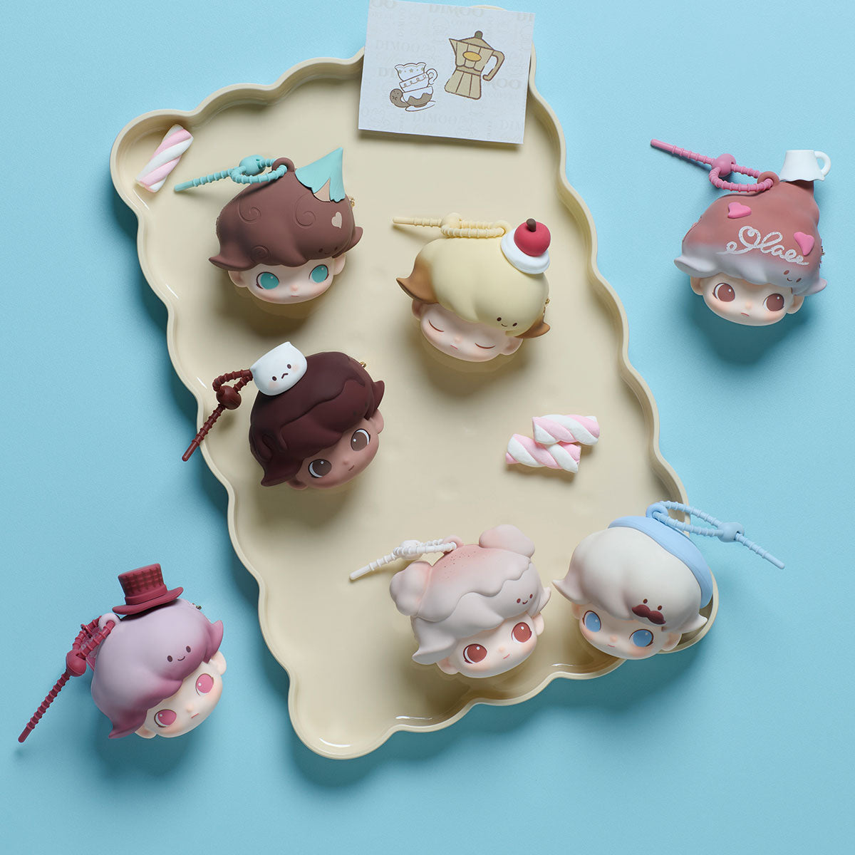 POPMART DIMOO Crush on Coffee Series-Earphone Case Blind Box