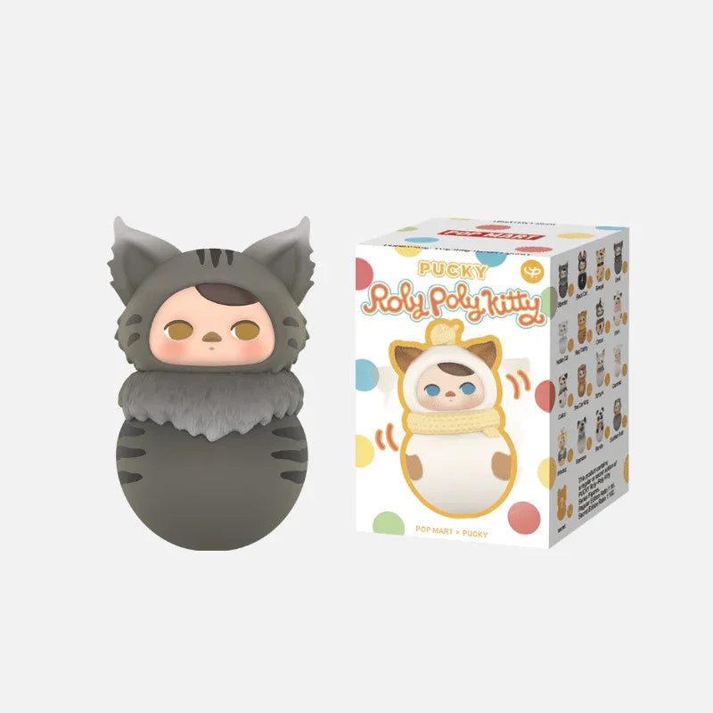 PUCKY Roly-Poly Kitty Series Blind Box - PopNya