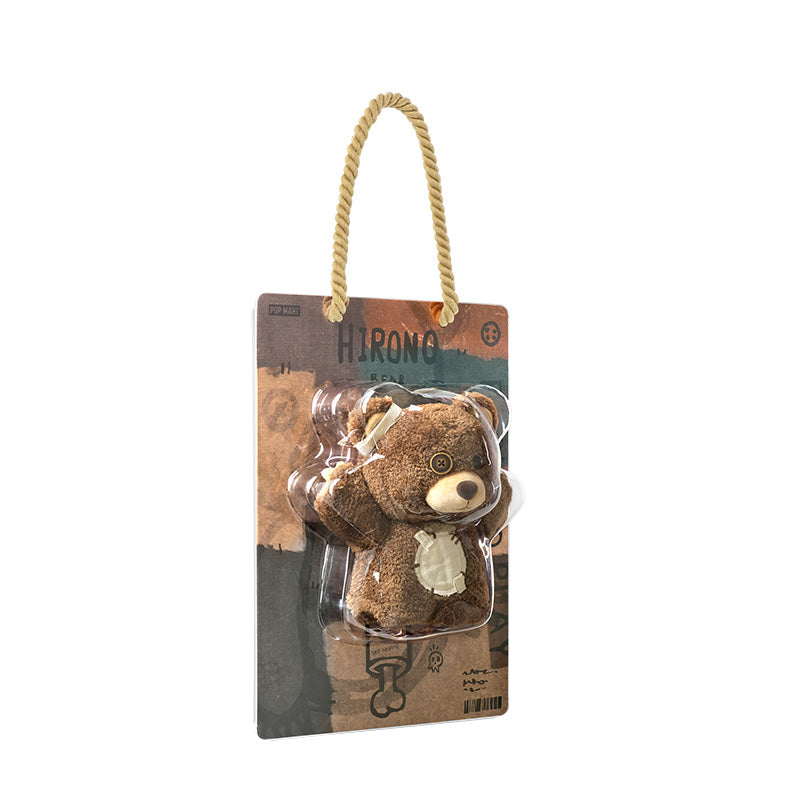 POPMART Hirono Bear Plush Hand Puppet