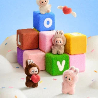 【SALE】THE MONSTERS LABUBU Pin for Love Series-Vinyl Plush Pendant Blind Box